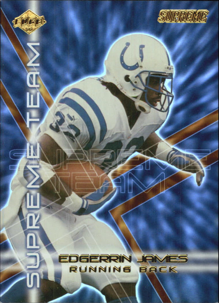 2000 Collector's Edge Supreme Team #ST7 Edgerrin James