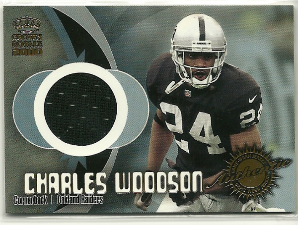 2000 Crown Royale Game Worn Jerseys #6 Charles Woodson
