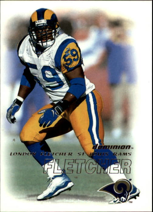 2000 SkyBox Dominion #62 London Fletcher RC