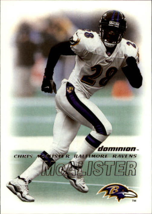 2000 SkyBox Dominion #89 Chris McAlister