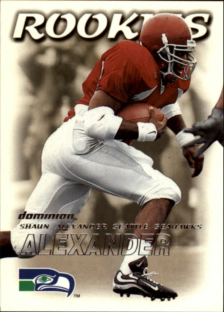 2000 SkyBox Dominion #216 Shaun Alexander RC