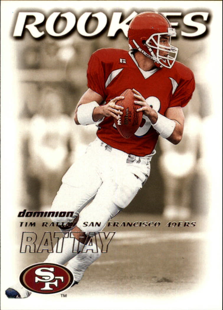 2000 SkyBox Dominion #228 Tim Rattay RC