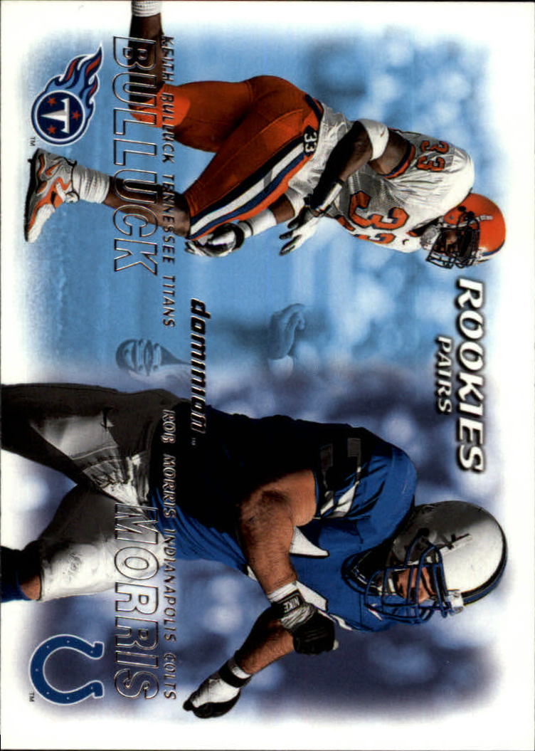 2000 SkyBox Dominion #243 K.Bulluck RC/R.Morris RC