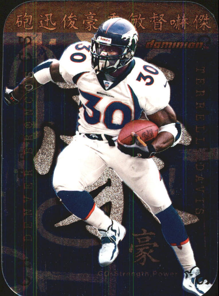 2000 SkyBox Dominion Characteristics #3 Terrell Davis