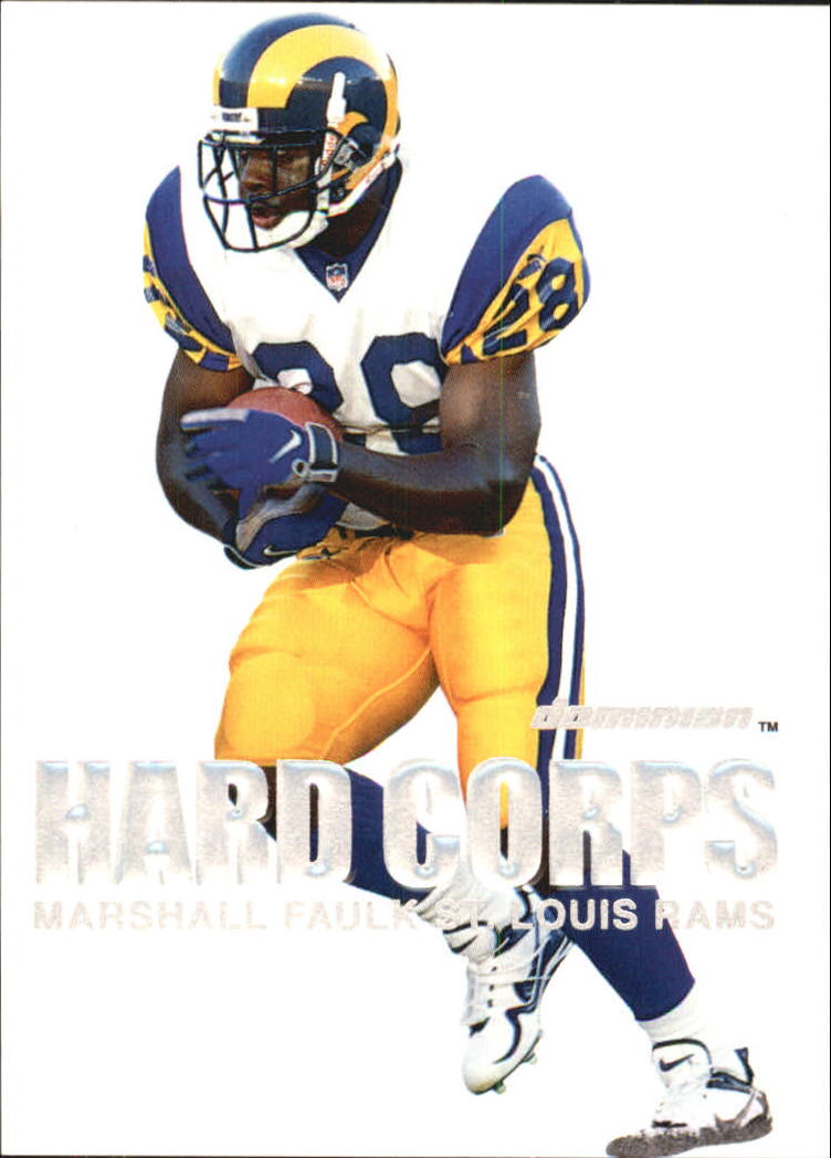 2000 SkyBox Dominion Hard Corps #5 Marshall Faulk