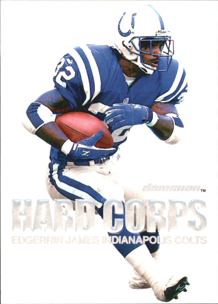 2000 SkyBox Dominion Hard Corps #10 Edgerrin James