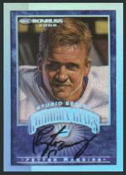 2000 Donruss Gridiron Kings Studio Autographs #GK5 Peyton Manning