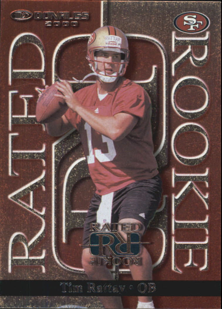 2000 Donruss Rated Rookies #38 Tim Rattay