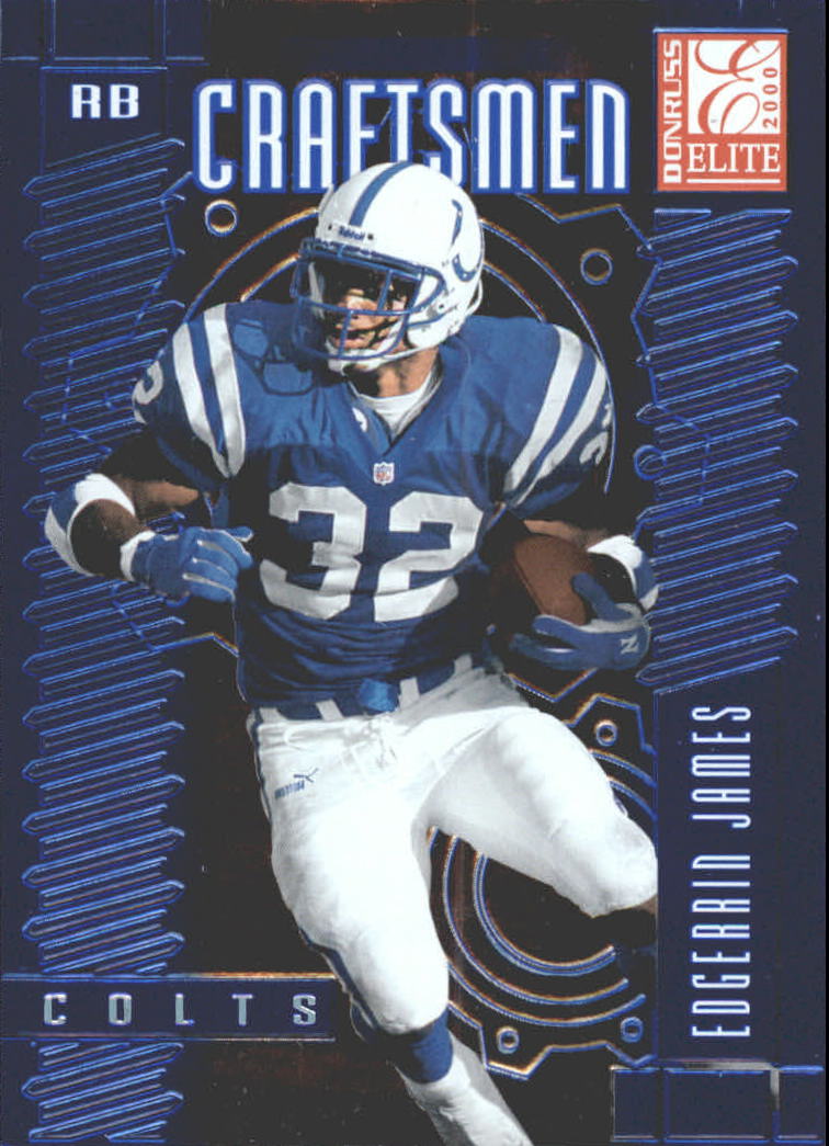 2000 Donruss Elite Craftsmen #C2 Edgerrin James