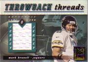 2000 Donruss Elite Throwback Threads #TT30 Mark Brunell