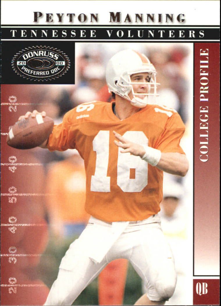 2000 Donruss Preferred #42 Peyton Manning C