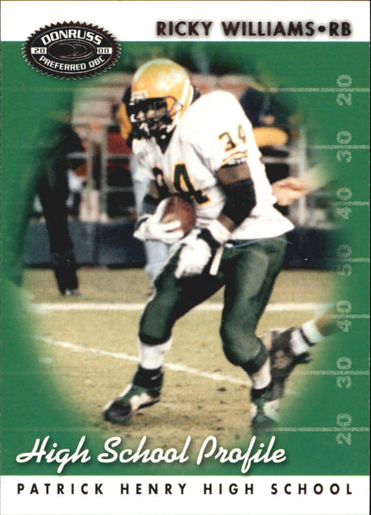 2000 Donruss Preferred #64 Ricky Williams HS