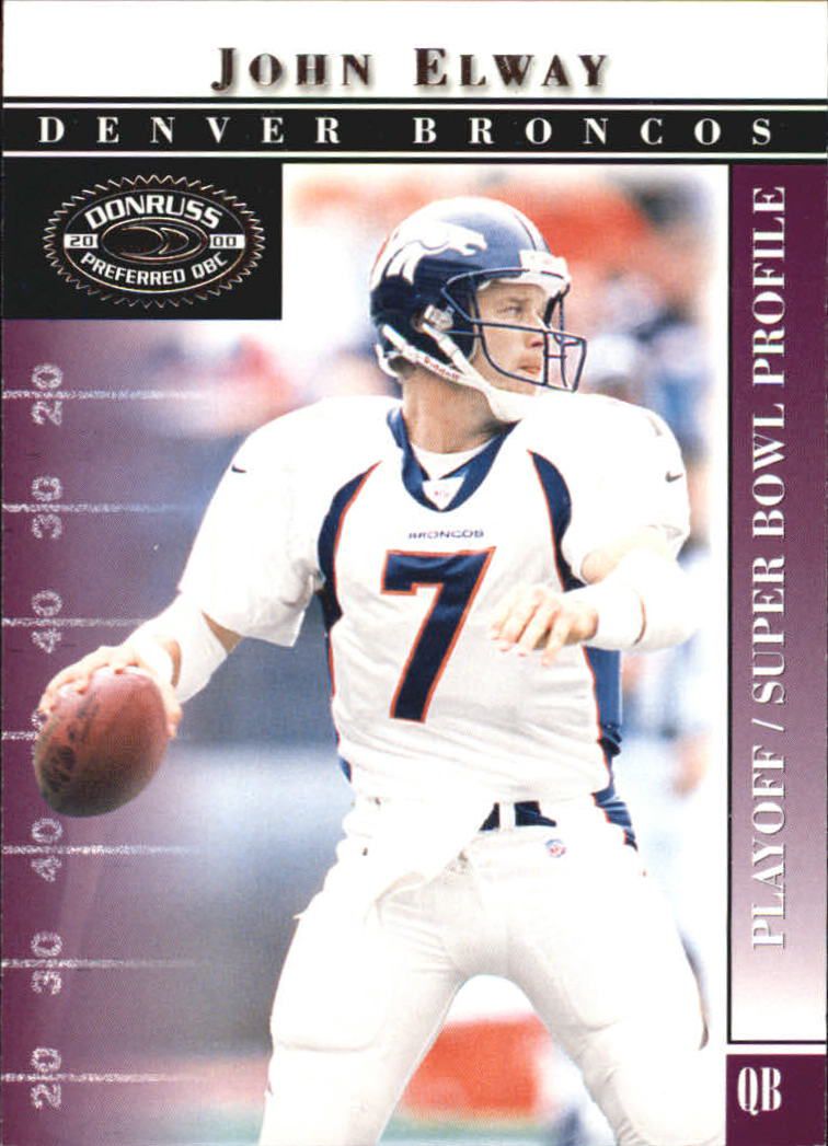 2000 Donruss Preferred #76 John Elway PS