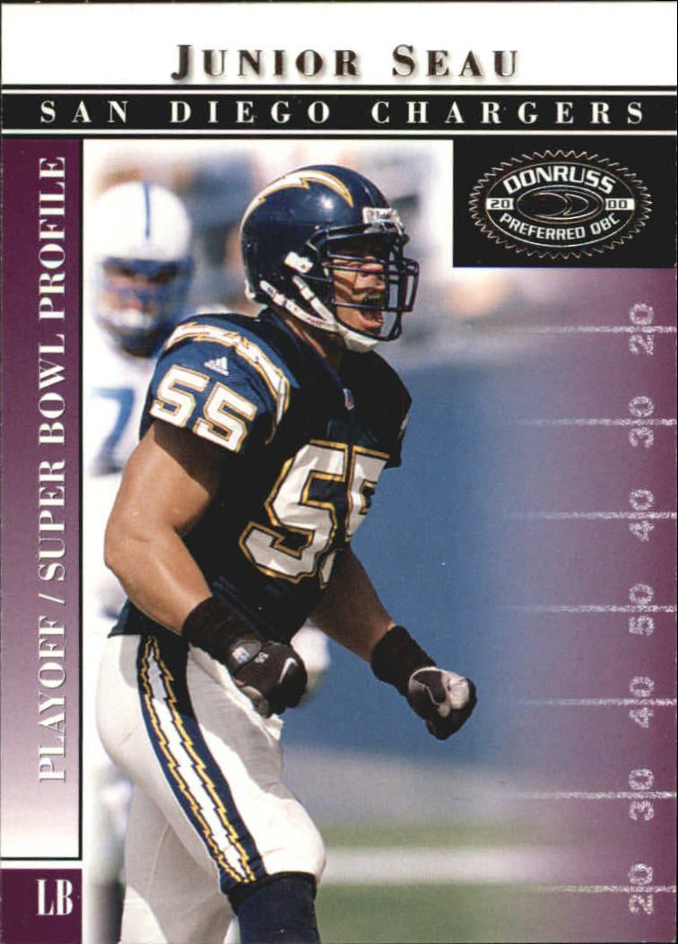 2000 Donruss Preferred #80 Junior Seau PS