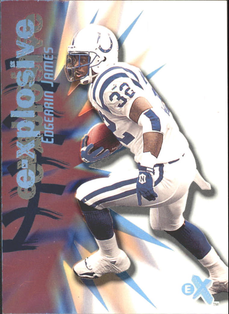 2000 E-X E-Xplosive #8 Edgerrin James