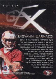 2000 E-X Generation E-X #6 Giovanni Carmazzi back image