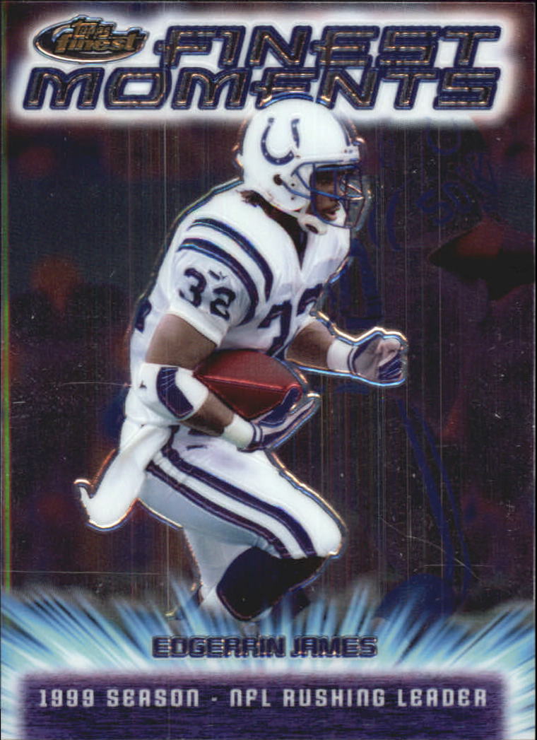 2000 Finest Moments #FM9 Edgerrin James
