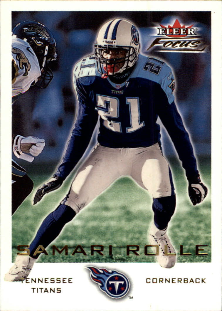 2000 Fleer Focus #4 Samari Rolle