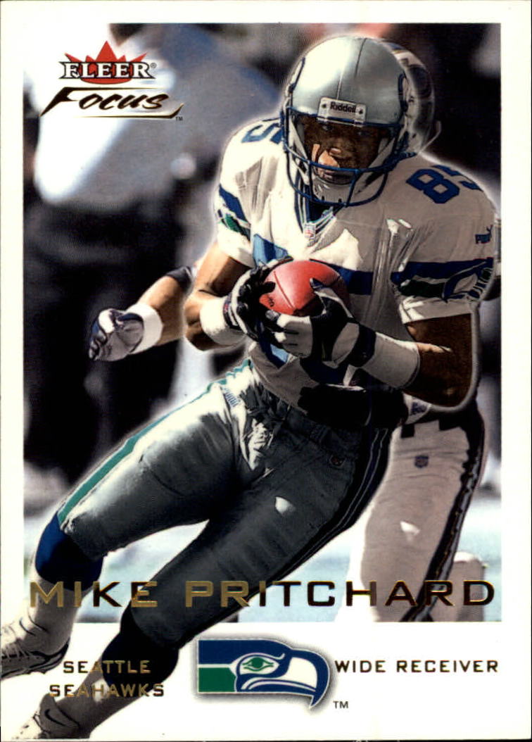 2000 Fleer Focus #13 Mike Pritchard