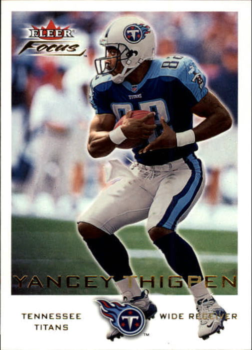 2000 Fleer Focus #35 Yancey Thigpen