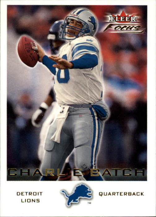2000 Fleer Focus #67 Charlie Batch