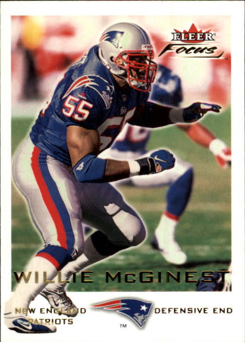 2000 Fleer Focus #74 Willie McGinest