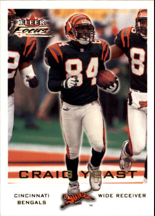 2000 Fleer Focus #76 Craig Yeast