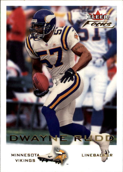 2000 Fleer Focus #77 Dwayne Rudd