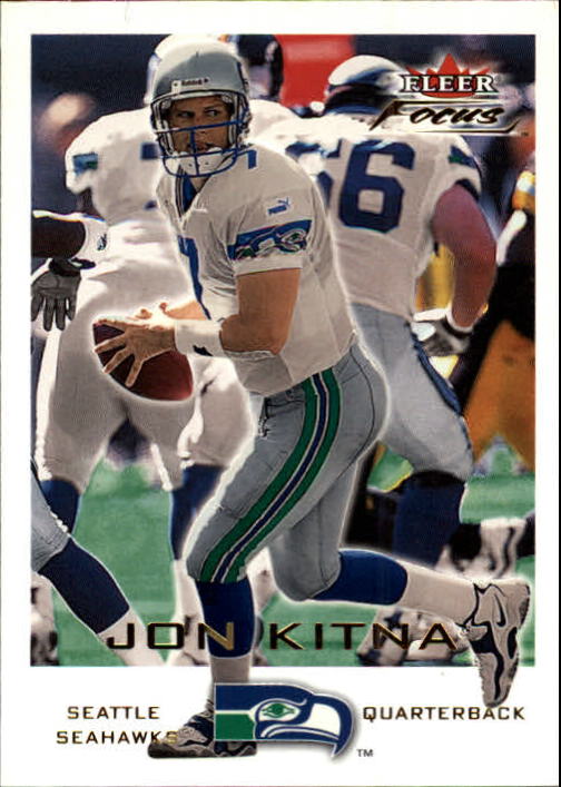 2000 Fleer Focus #81 Jon Kitna