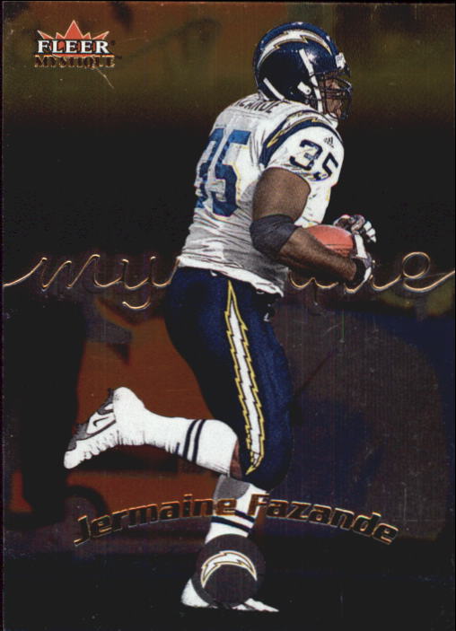 2000 Fleer Mystique #8 Jermaine Fazande