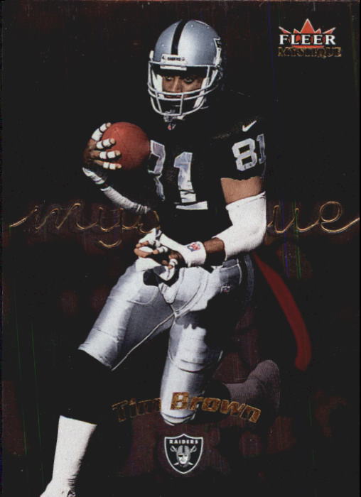 2000 Fleer Mystique #25 Tim Brown