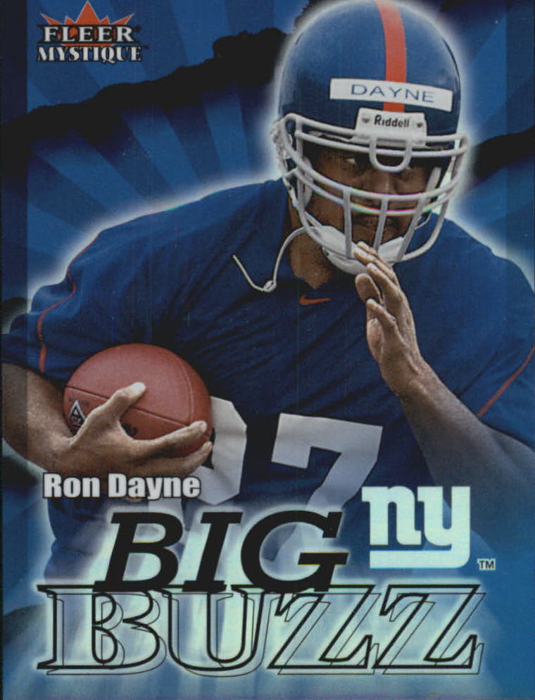 2000 Fleer Mystique Big Buzz #3 Ron Dayne