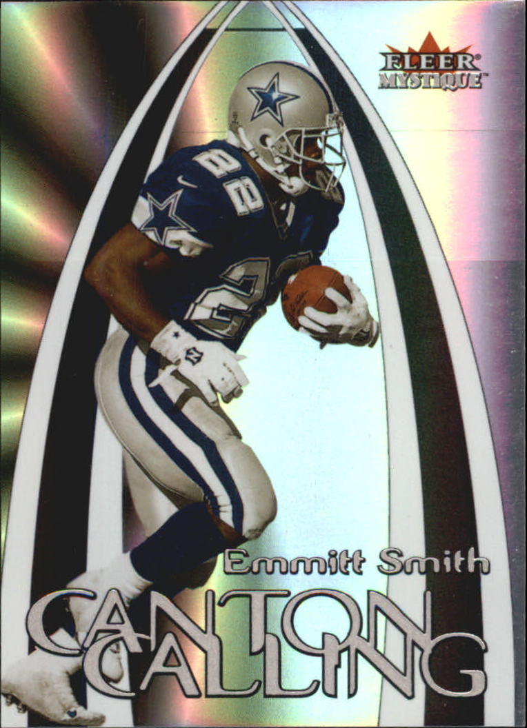 2000 Fleer Mystique Canton Calling #6 Emmitt Smith
