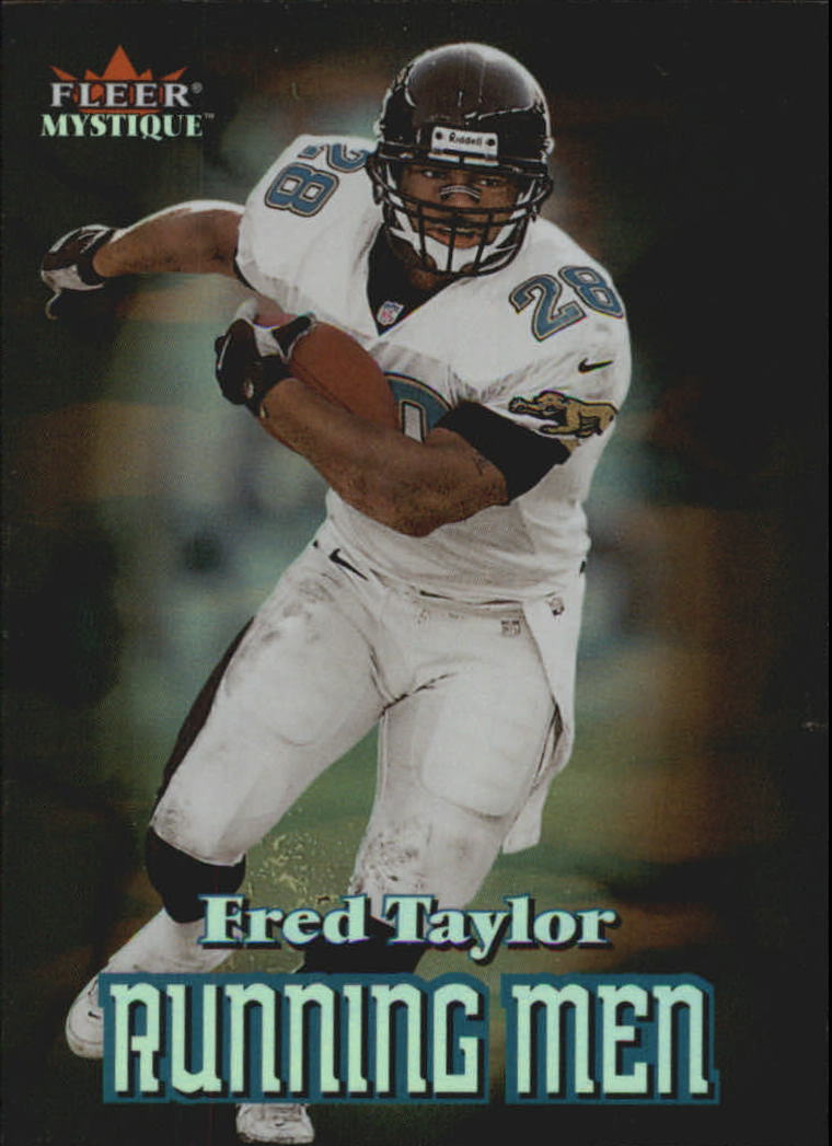 2000 Fleer Mystique Running Men #5 Fred Taylor