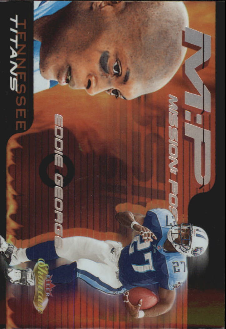 2000 Fleer Showcase Mission Possible #10 Eddie George