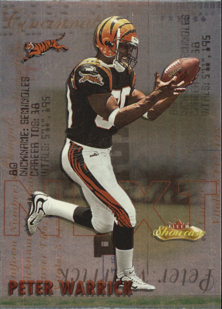 2000 Fleer Showcase Next #1 Peter Warrick