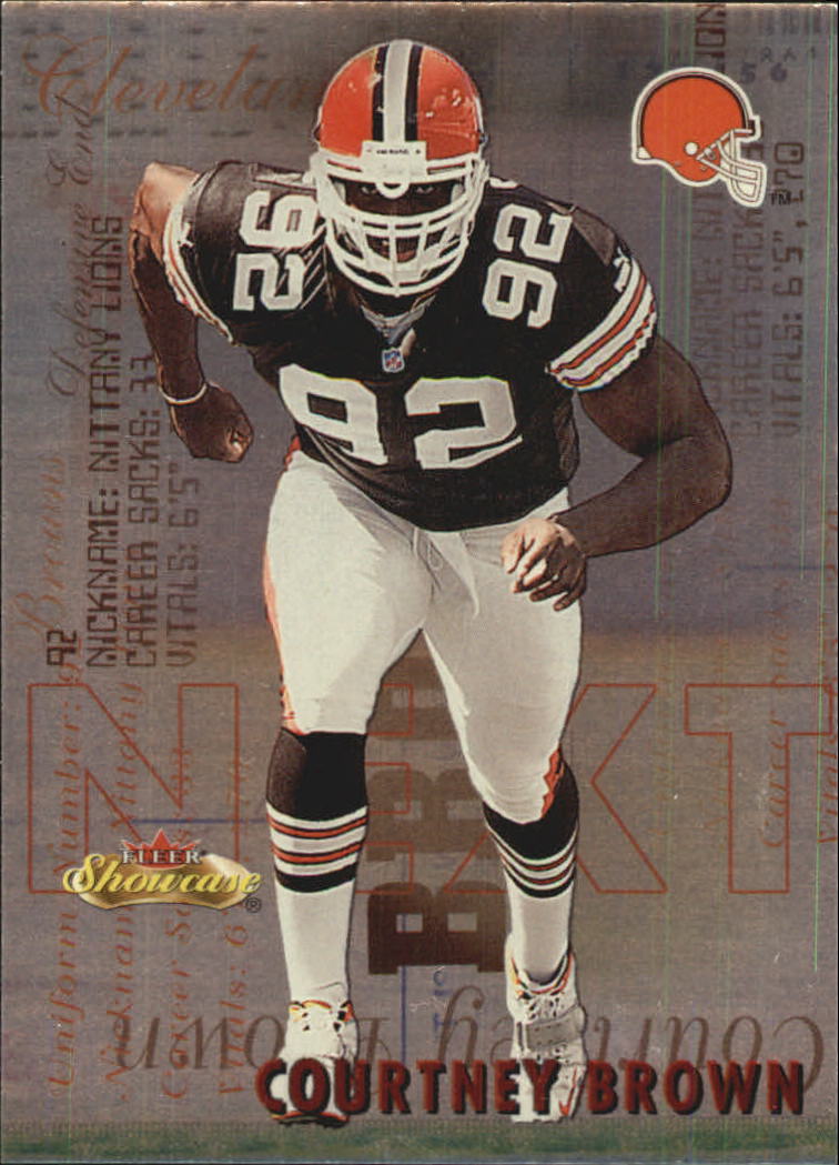 2000 Fleer Showcase Next #6 Courtney Brown
