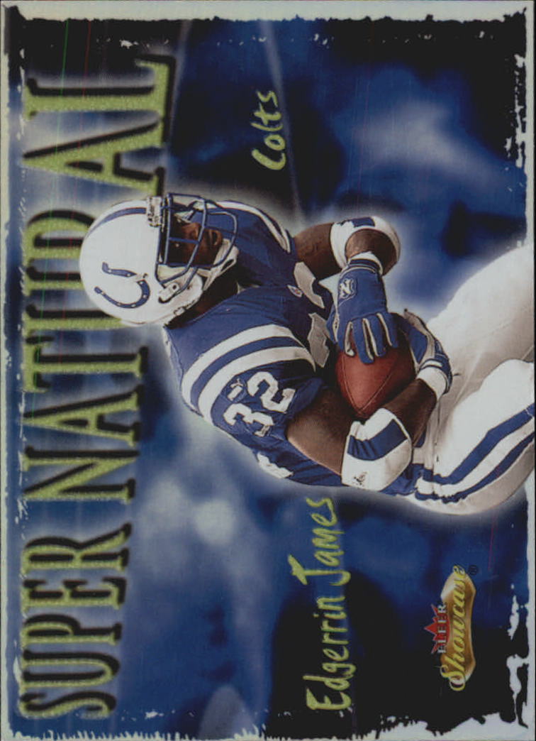 2000 Fleer Showcase Super Natural #3 Edgerrin James