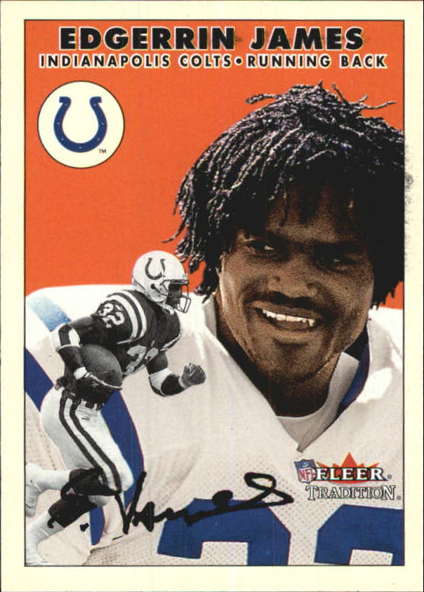 2000 Fleer Tradition #186 Edgerrin James