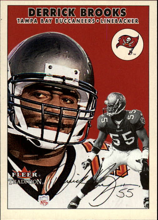 2000 Fleer Tradition #263 Derrick Brooks