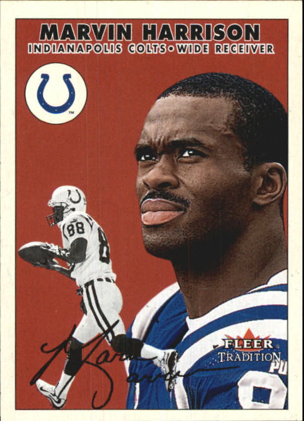 2000 Fleer Tradition #294 Marvin Harrison