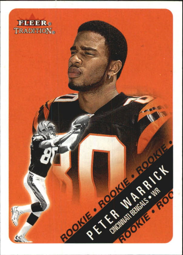 2000 Fleer Tradition #310 Peter Warrick RC
