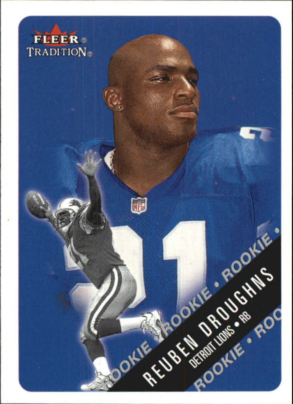 2000 Fleer Tradition #314 Reuben Droughns RC