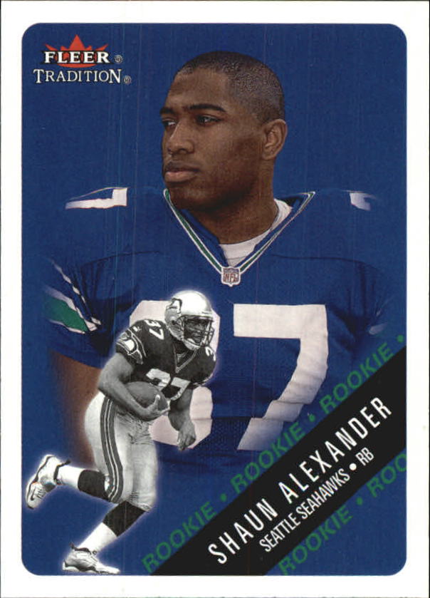 2000 Fleer Tradition #331 Shaun Alexander RC