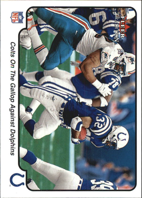 2000 Fleer Tradition #378 Indianapolis Colts IA/Edgerrin James