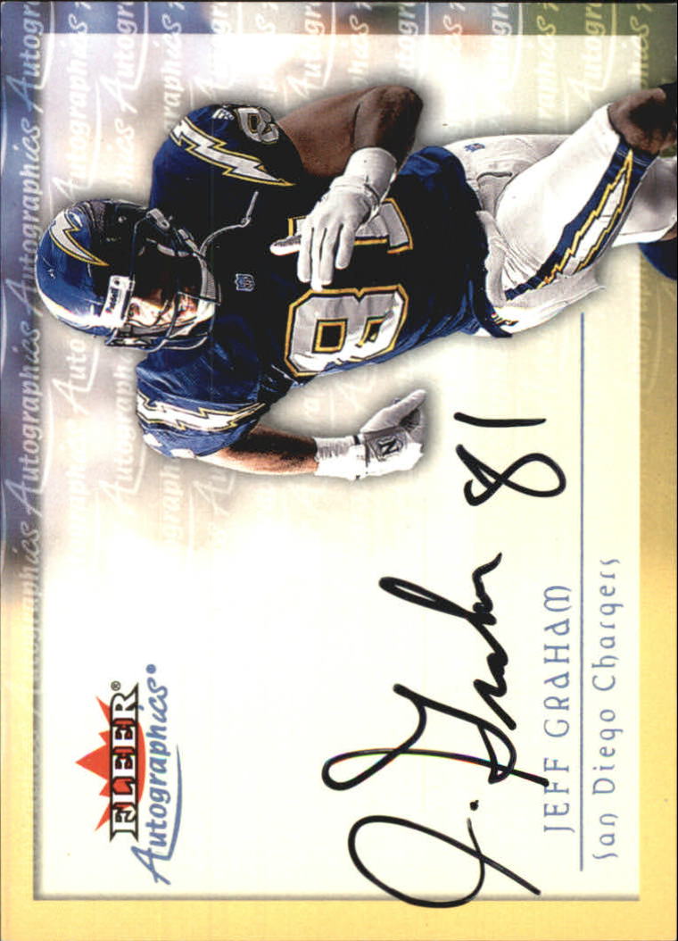 2000 Fleer Tradition Autographics #61 Jeff Graham