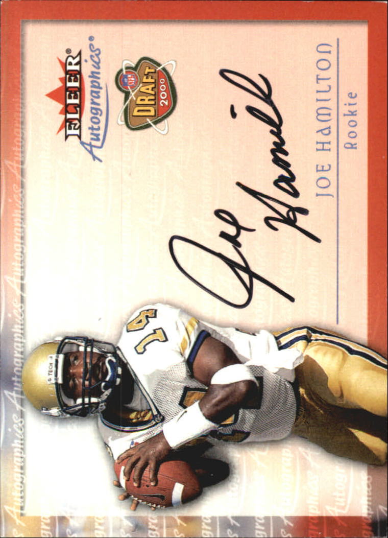2000 Fleer Tradition Autographics #65 Joe Hamilton
