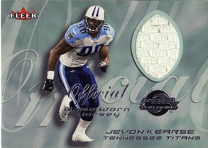 2000 Fleer Tradition Feel the Game #37 Jevon Kearse White