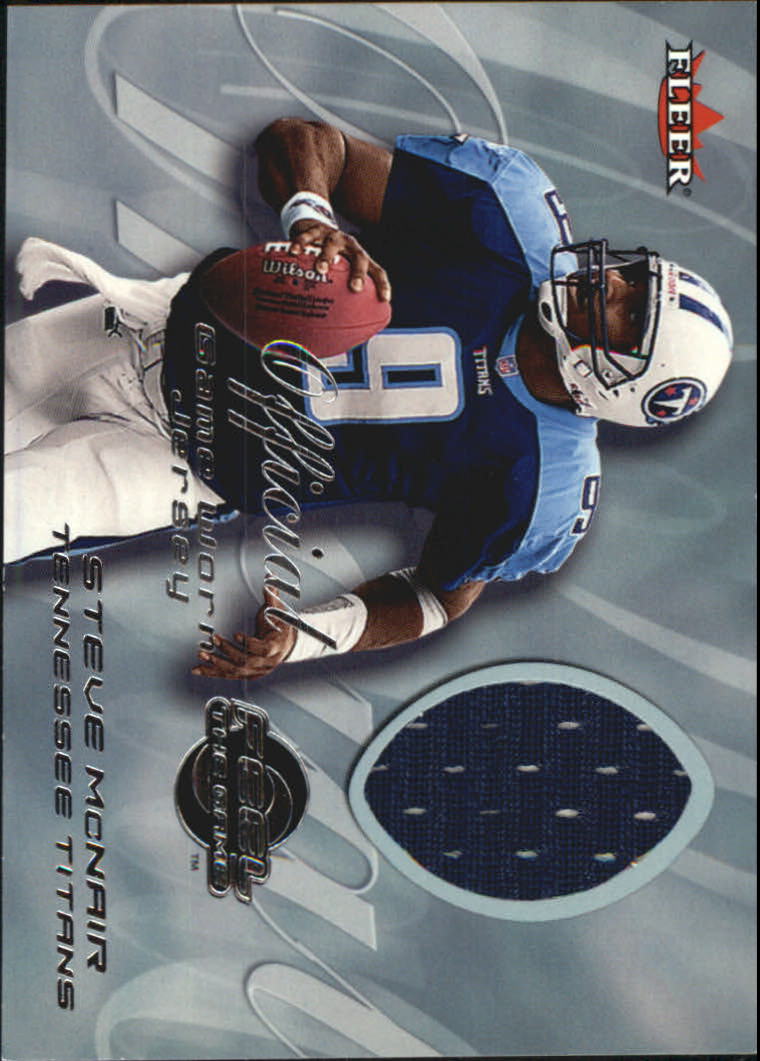 2000 Fleer Tradition Feel the Game #43 Steve McNair Blue