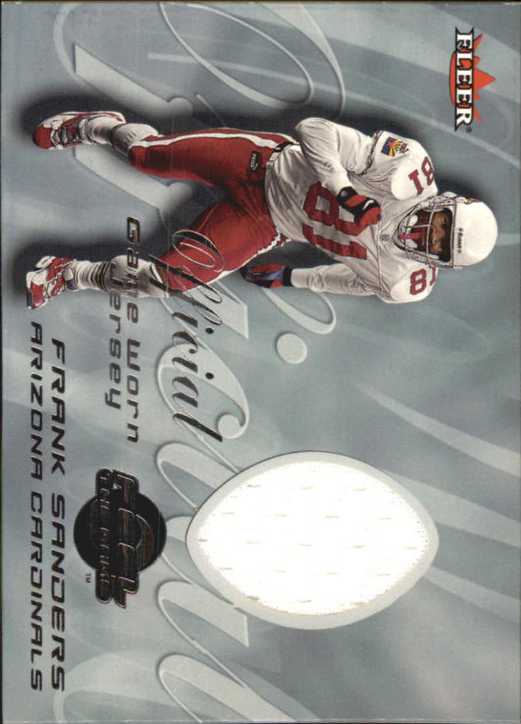 2000 Fleer Tradition Feel the Game #57 Frank Sanders